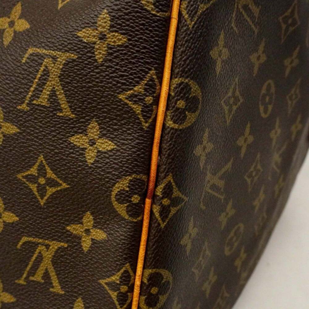 LOUIS VUITTON Brown Monogram Keepall 55 Boston Bag - Picture 6 of 16